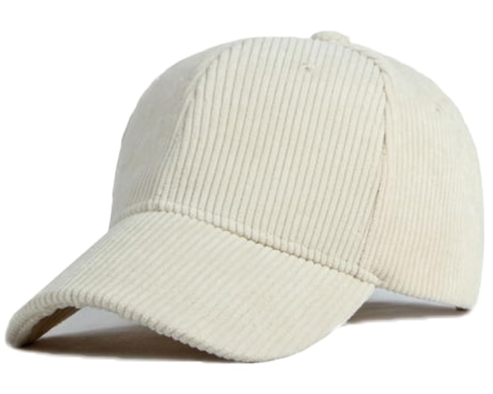 Beige corduroy premium cap