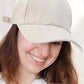 Beige corduroy premium cap