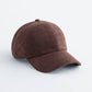 Brown corduroy premium cap