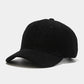 Black corduroy premium cap