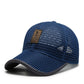 Blue sports net cap