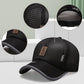 Black mesh net cap