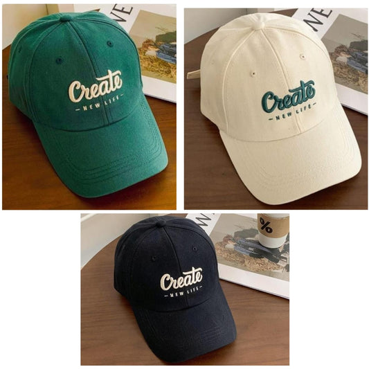 Pack of 3 - Create premium cap