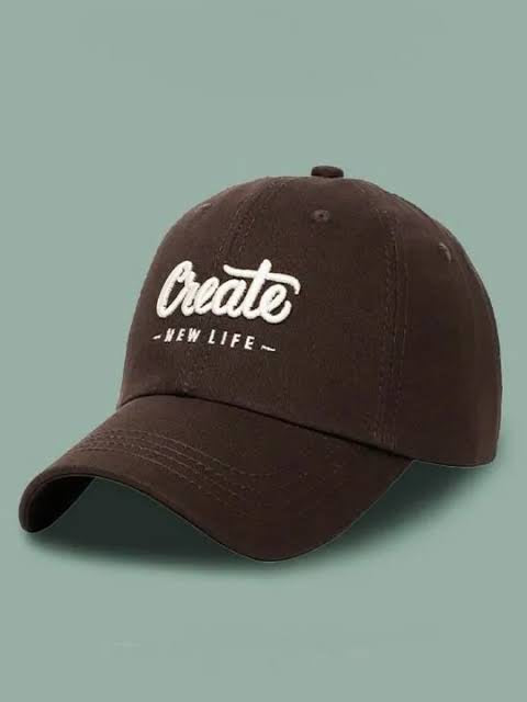 Brown create premium cap