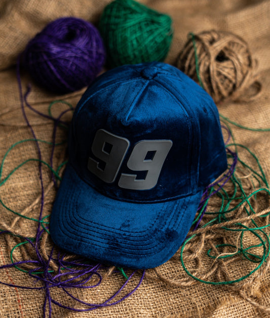 Blue 99 Suede Cap