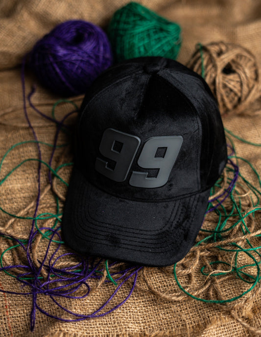 Black 99 Suede Cap