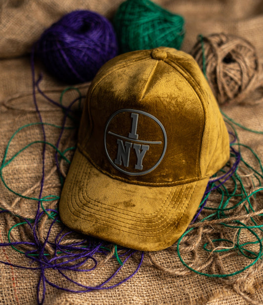 NY B Suede Cap