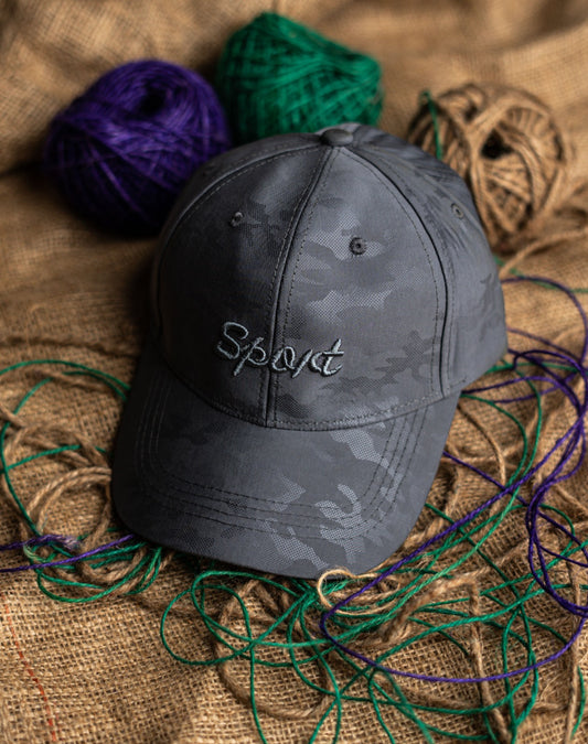 Grey Sport premium cap