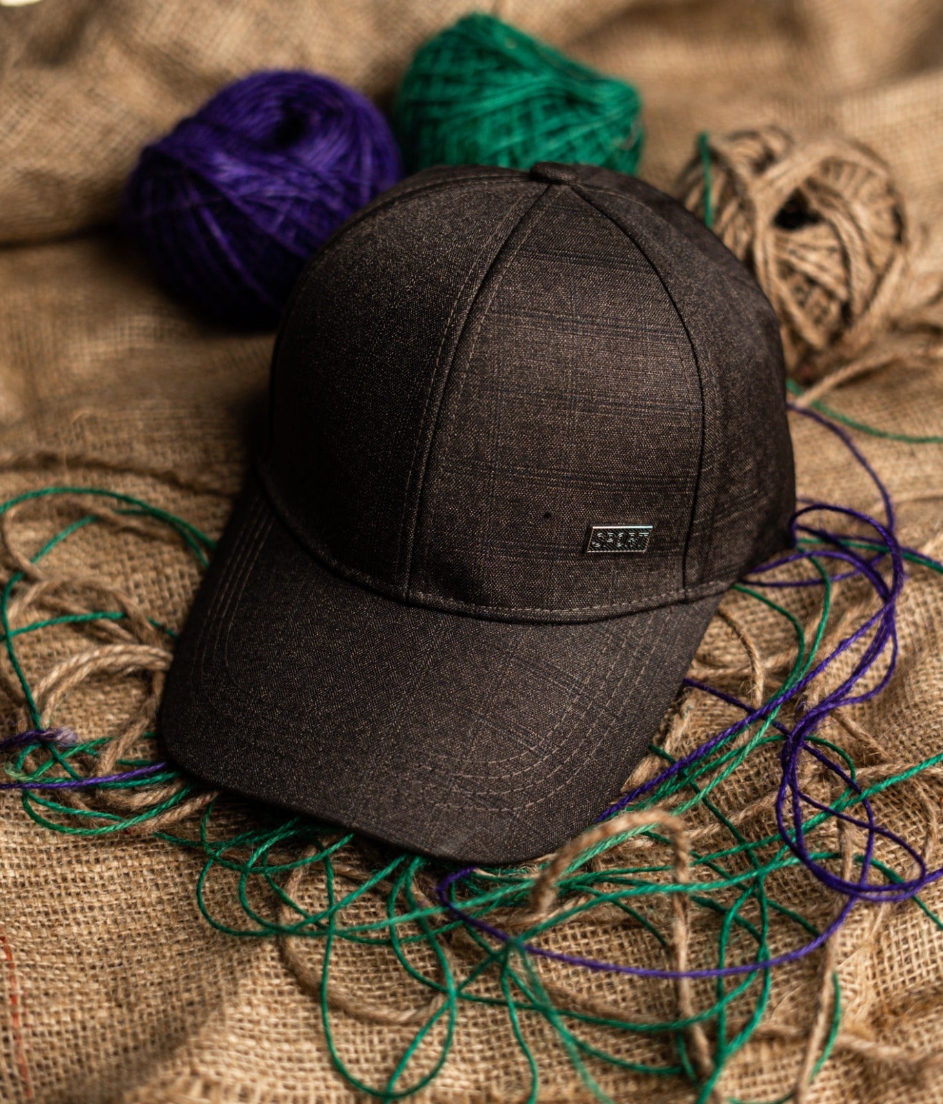 Checkered cap 16