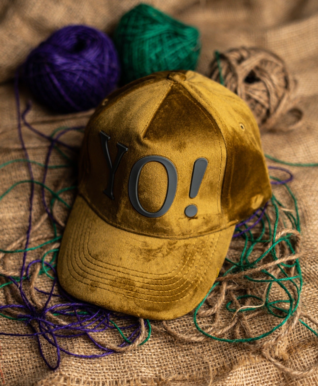 LBrown Suede Cap