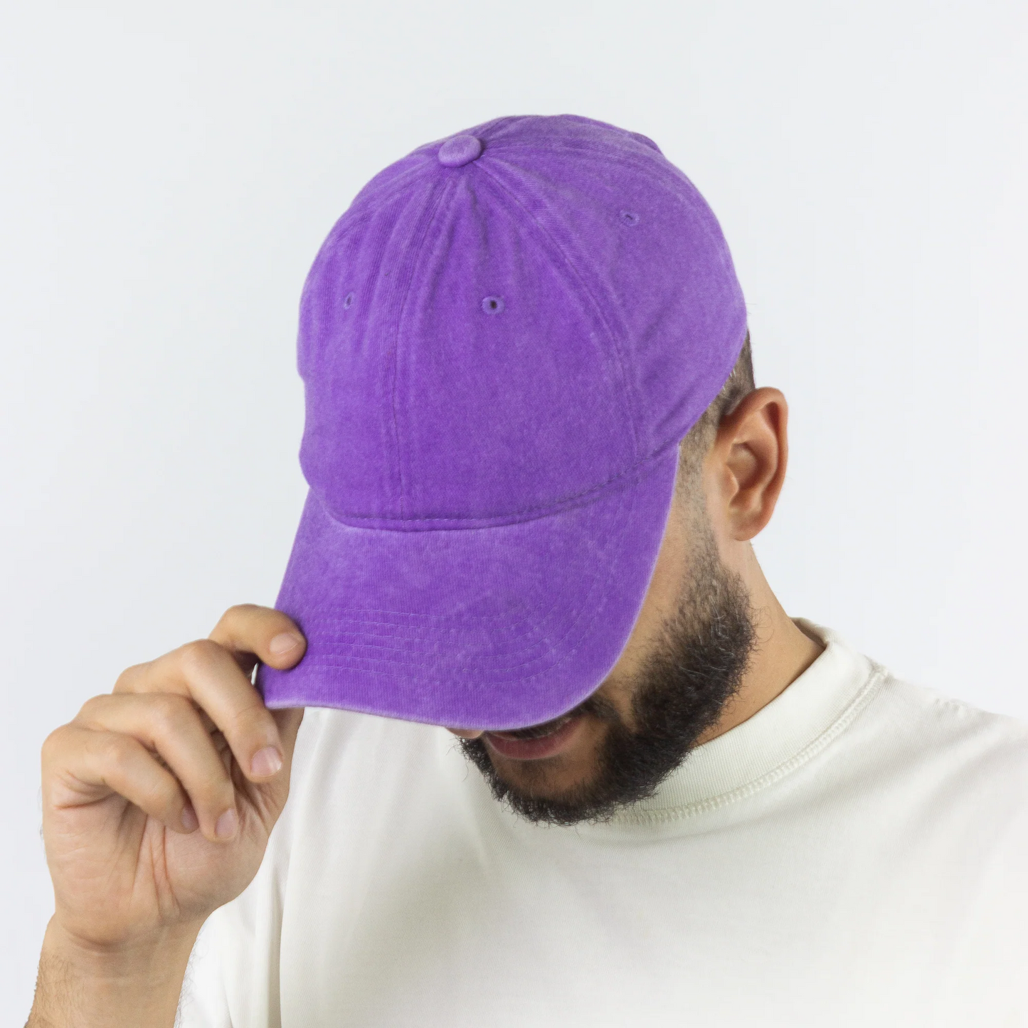 Purple Denim premium cap