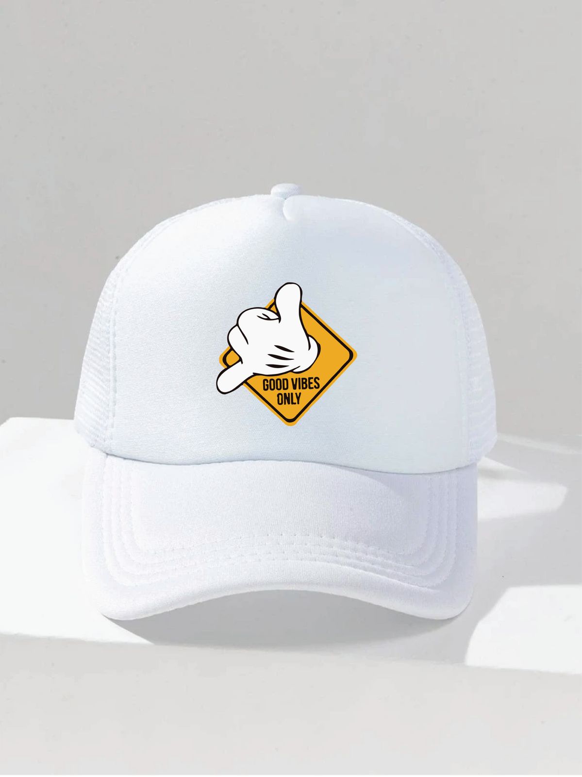 GVO White Net Cap – Caps Club