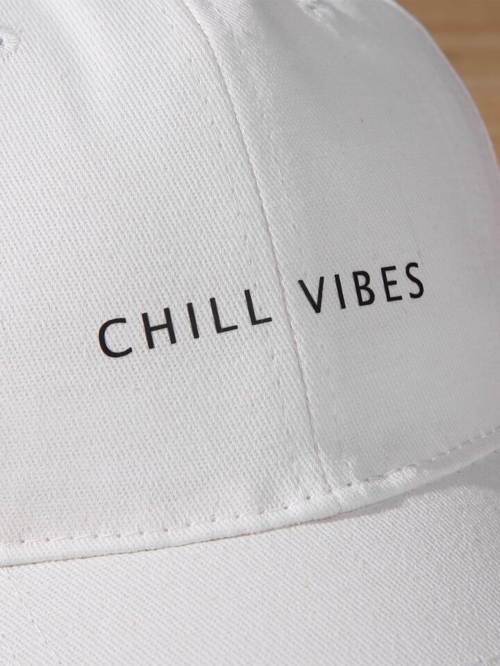 White Chill Vibes Cap - imported