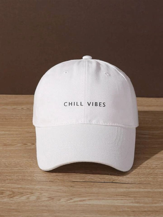 White Chill Vibes Cap - imported