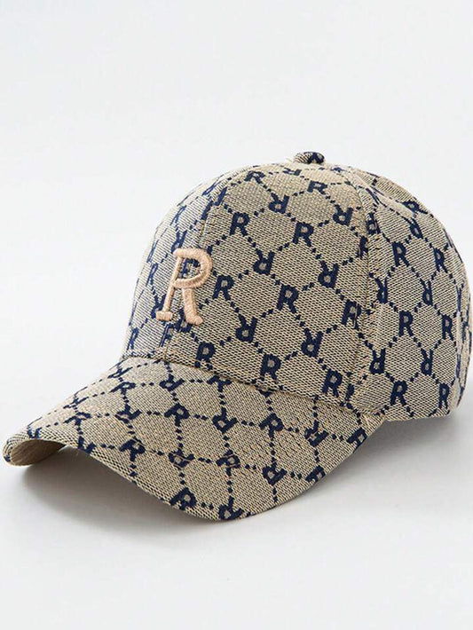 Grey New R Cap
