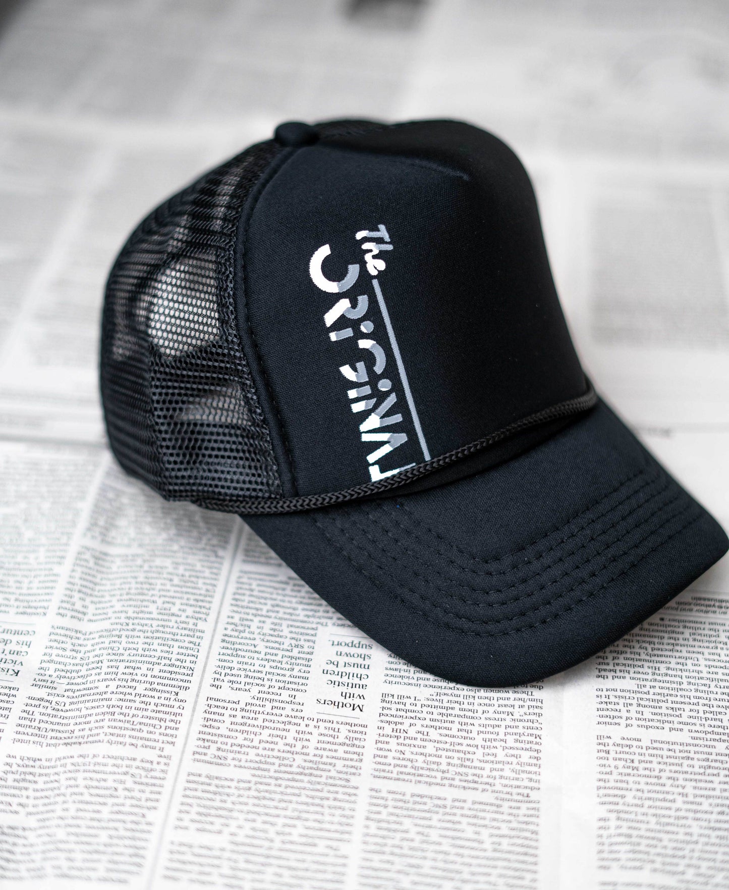 Black Orignal Net Cap – Caps Club