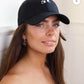 Panda black imported cap