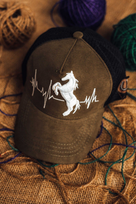 Brown Horse premium Cap
